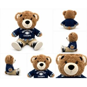 Build-A-Bear Workshop Bearfield Champs Football Teddy‎ Bear Plush Outfit 2012